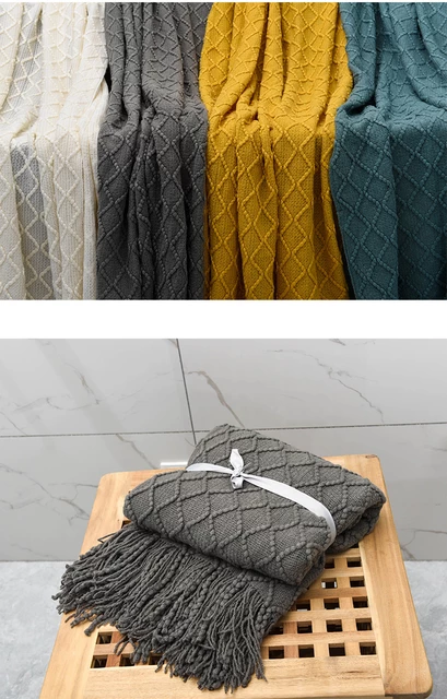 Frazada Color Gris Oscuro - Decora-vita -