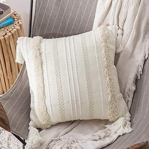 Cojín Boho Beige - Decora-vita - Funda para cojín