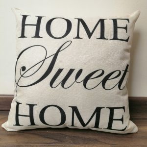 Cojín con letras - Decora-vita - Funda para cojín