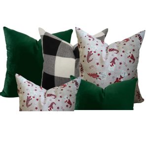 Set de Cojines Navideño Gnomos