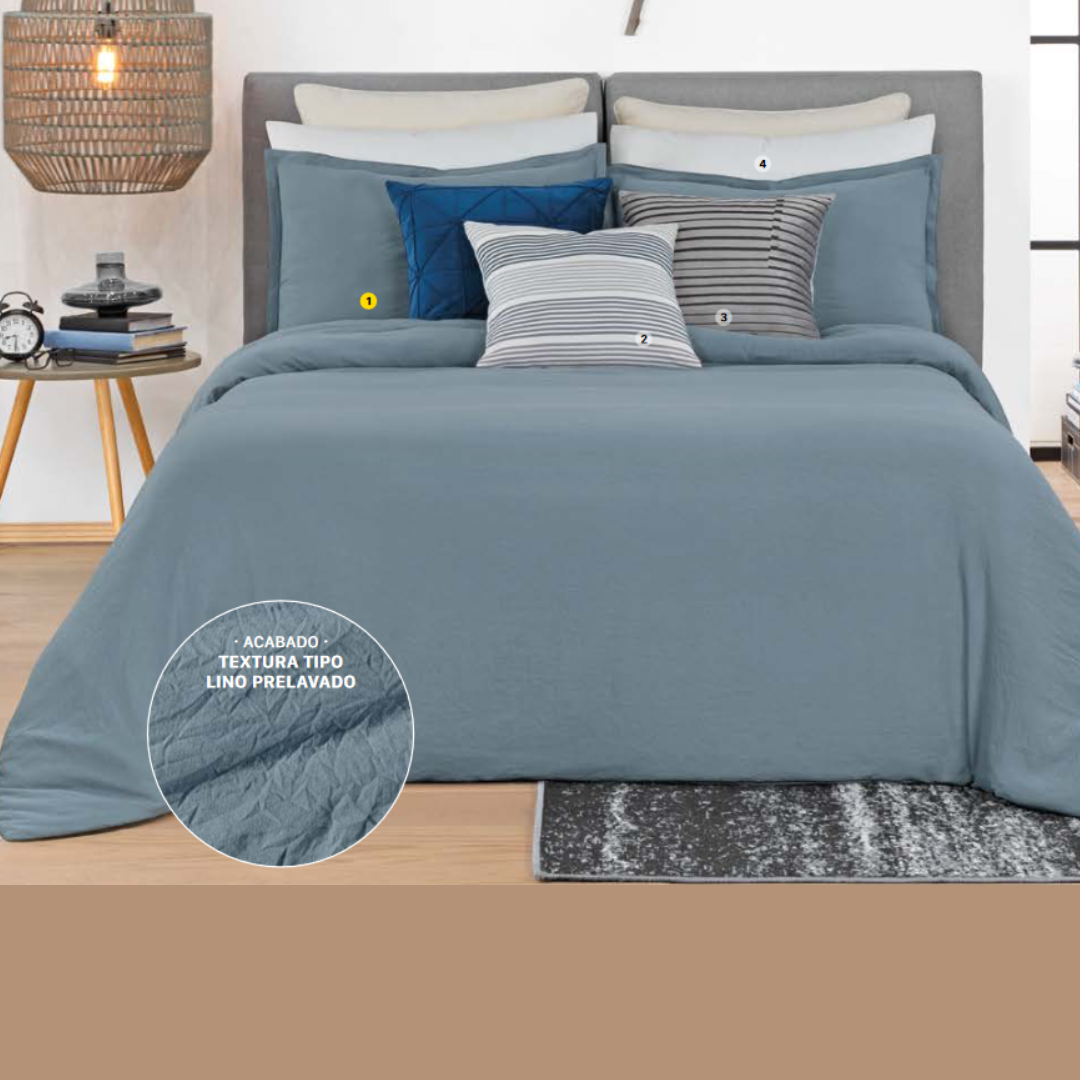 FUNDA DE DUVET TIPO LINO - Imagen 14