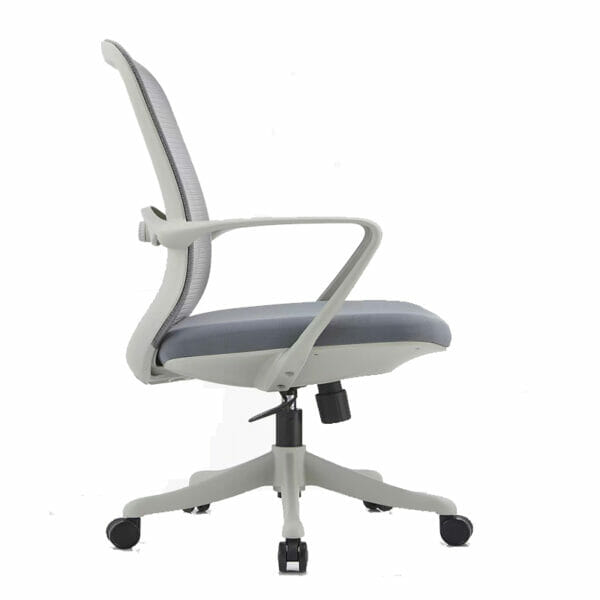 Silla Operativa Organic Mesh Gris - Imagen 2