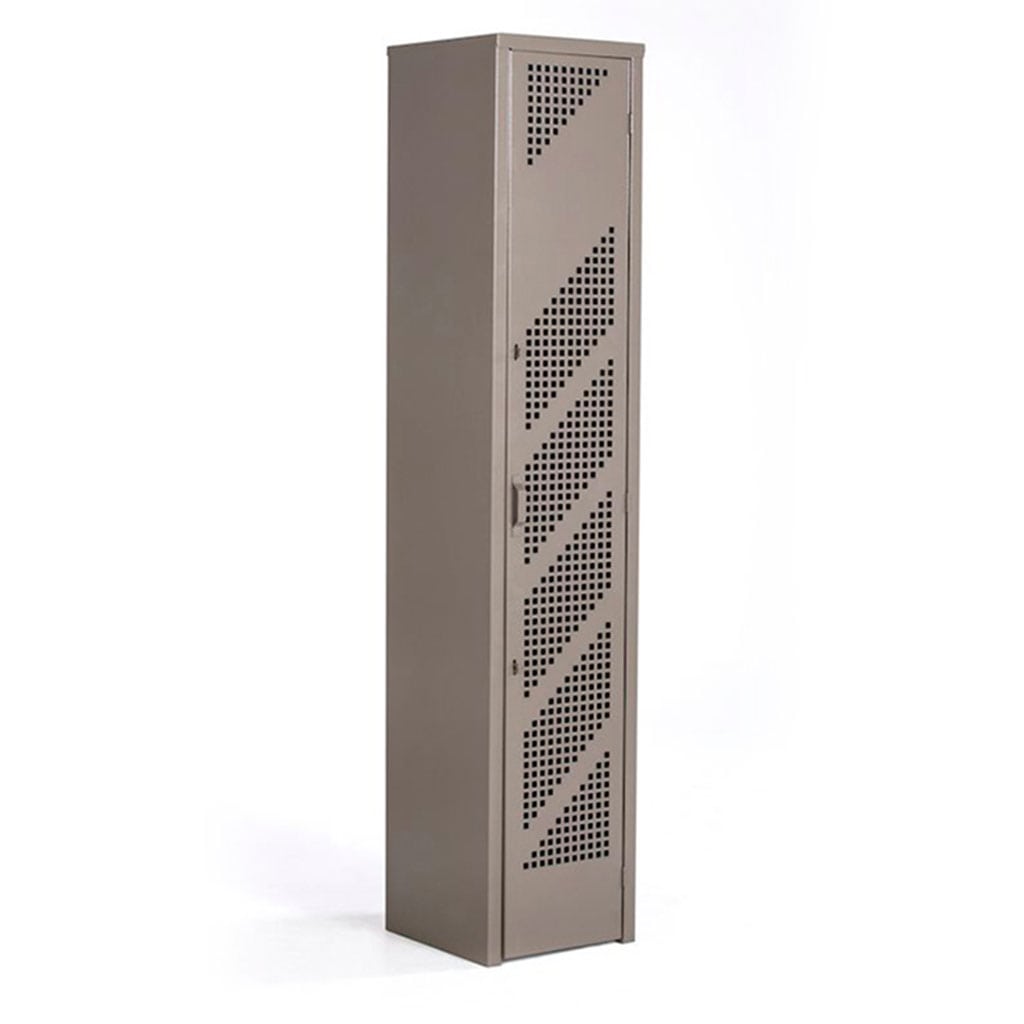 Locker Perforado de 1 puerta 180 x 38 x 37 - Imagen 3
