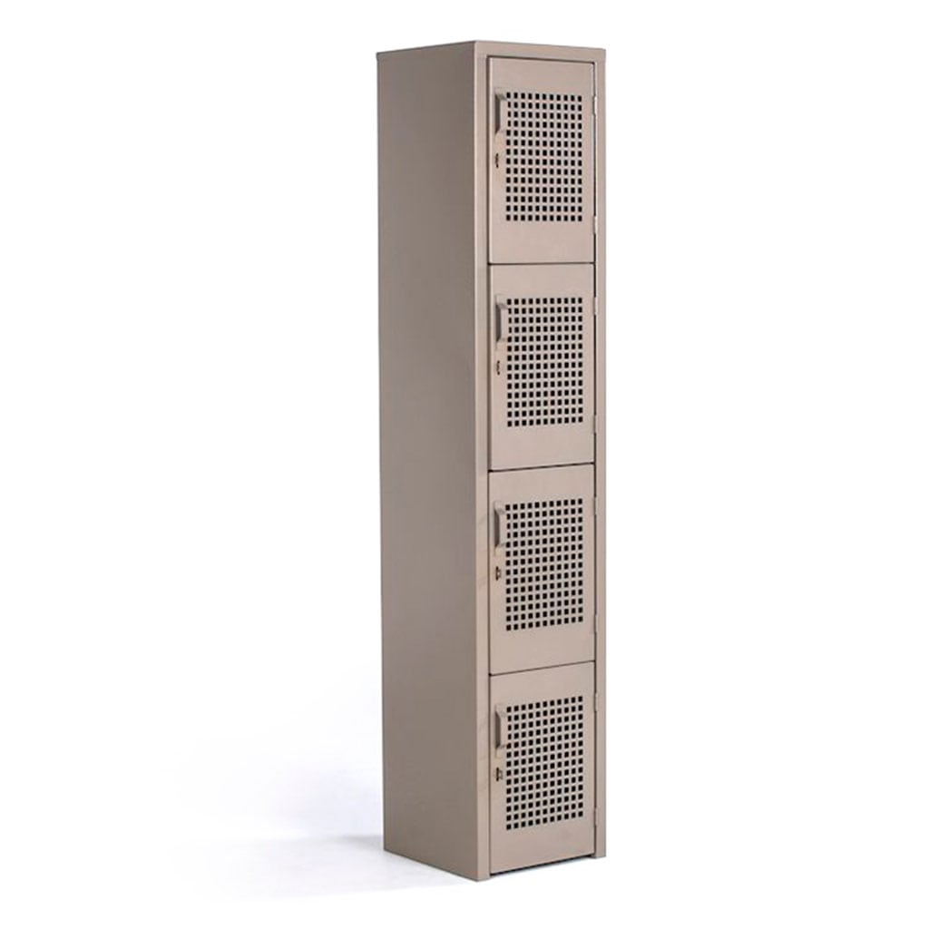 Locker Perforado de 4 puertas 180 x 38 x 37 - Imagen 3