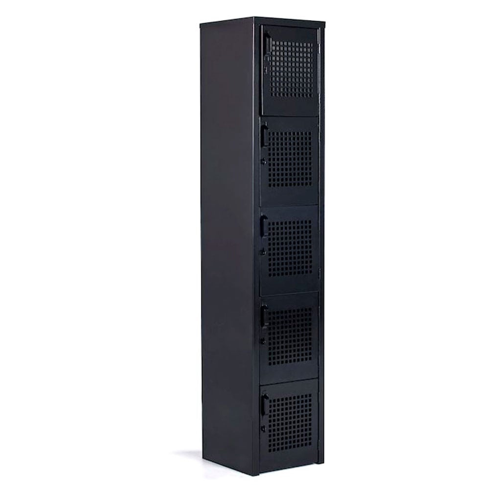 Locker Perforado de 5 puertas 180 x 38 x 37 - Imagen 2