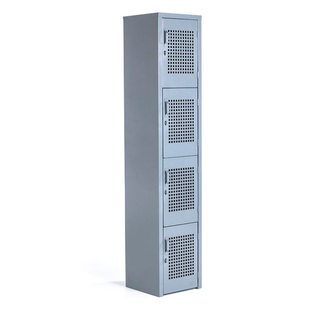 Locker Perforado de 4 puertas 180 x 38 x 45 - Imagen 2
