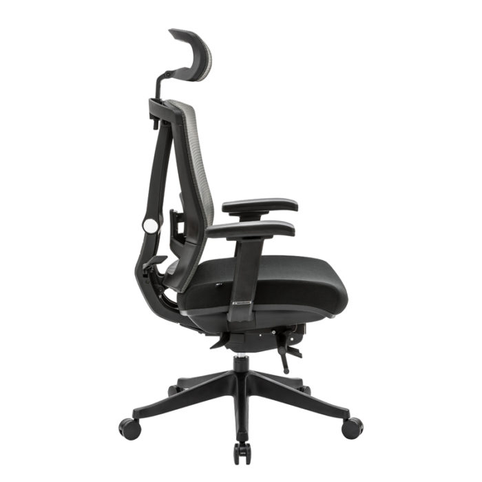 Silla Ejecutiva H1 Mesh Asiento y Estructura Negro - Imagen 2